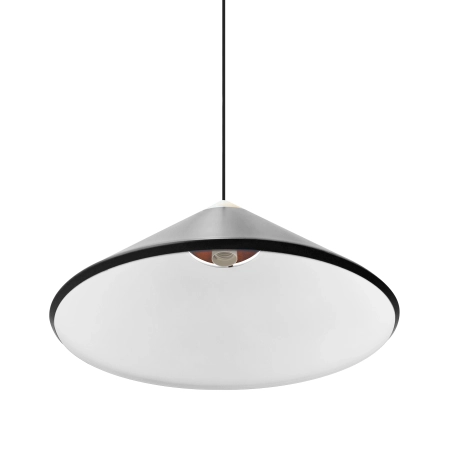 Lampa wisząca czarna z drewnianym akcentem Kinto NO2520083003 - Design for The People